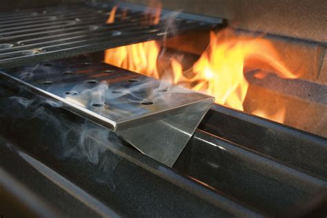 smoker metal box|smokers box for gas grills.